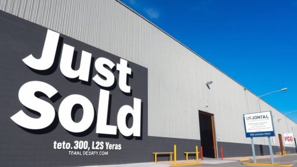 Industrial condo in Fullerton just sold, showcasing exterior.