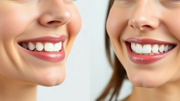 Botox treatments in San Diego showing before and after gummy smile.