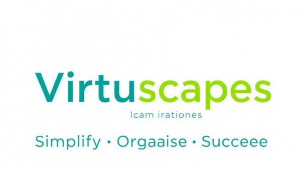 Virtuscapes logo with support for home improvement projects text.