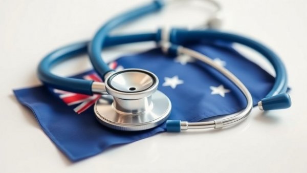 Stethoscope with Australian flag for 2026 Australia Day Honours healthcare professionals.