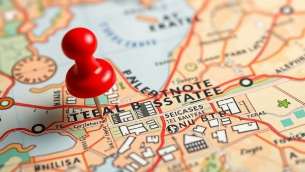 Map with pin marking Indianapolis, representing buyer-friendly real estate market.