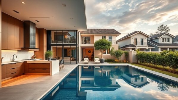 Contemporary residential properties listed in commercial real estate listings.