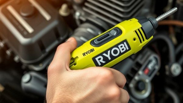 Affordable Ryobi tool under $50 in action, close-up view.