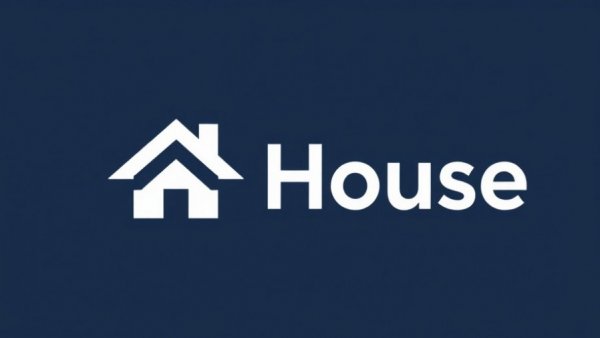 Simple and clean HomeLight logo design.