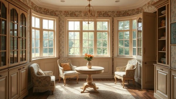 Charming vintage room showcasing home features for long-term value.