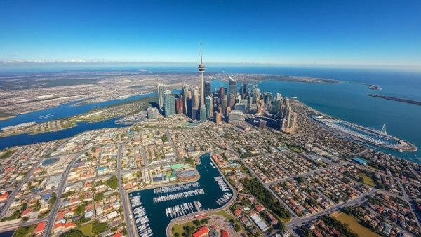 Aerial view of Perth cityscape showcasing real estate growth.