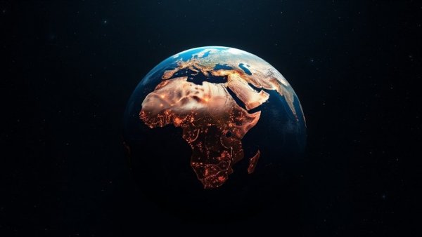 Satellite view of Earth at night for 2026 Power Broker Report.