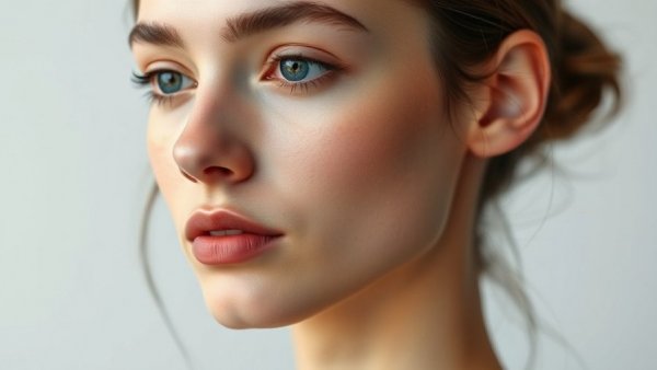 Young woman with flawless skin, showcasing multi-level skin tightening.