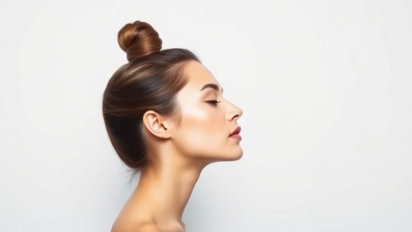 Serene woman in profile, highlighting interest in facial procedures