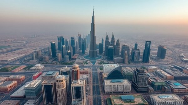 Saudi Arabia commercial real estate opportunities highlighted in Riyadh skyline.