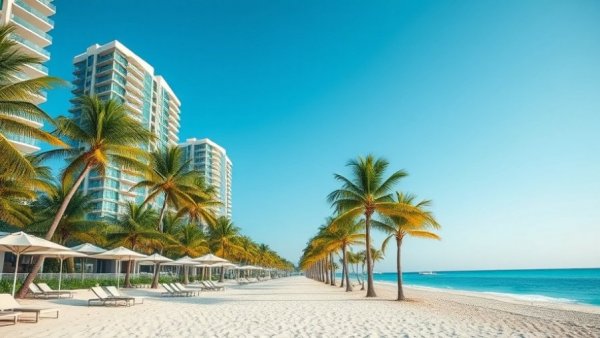 Fort Lauderdale luxury oceanview penthouse with beach scenery.