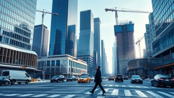 Toronto condo construction trends highlighted by cranes and high-rises.