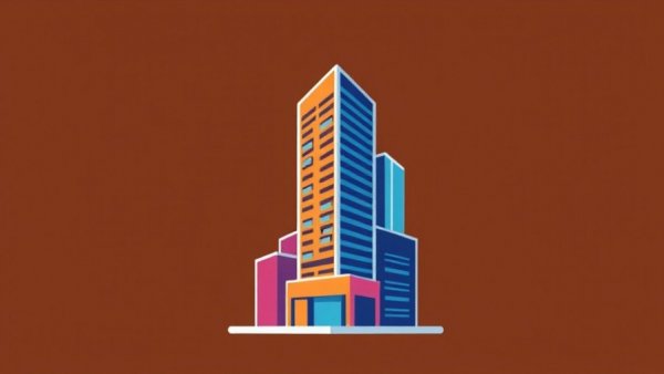 Stylized skyscraper icon representing Cap Rate in Commercial Real Estate.