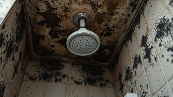 Mold in shower area. Tips to prevent bathroom mold.