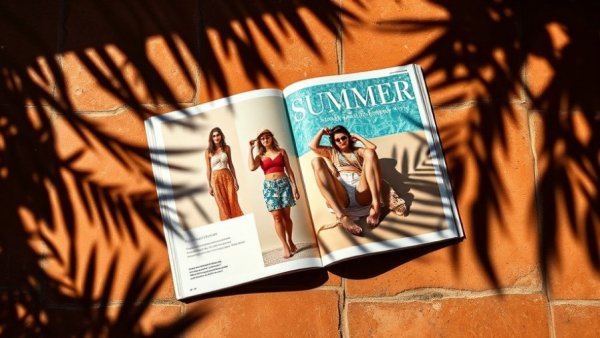 Spring/Summer Issue of The Agency Magazine on a sunlit tile floor