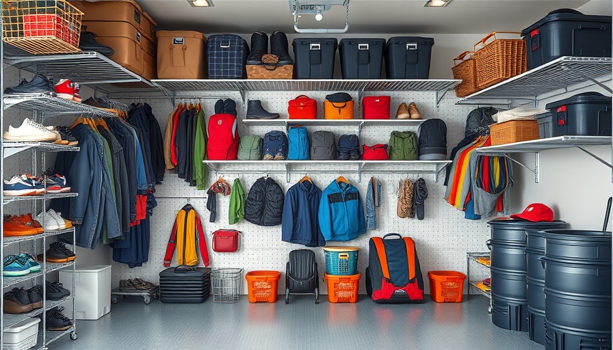 St George Storage Solutions efficient garage system with organized items.