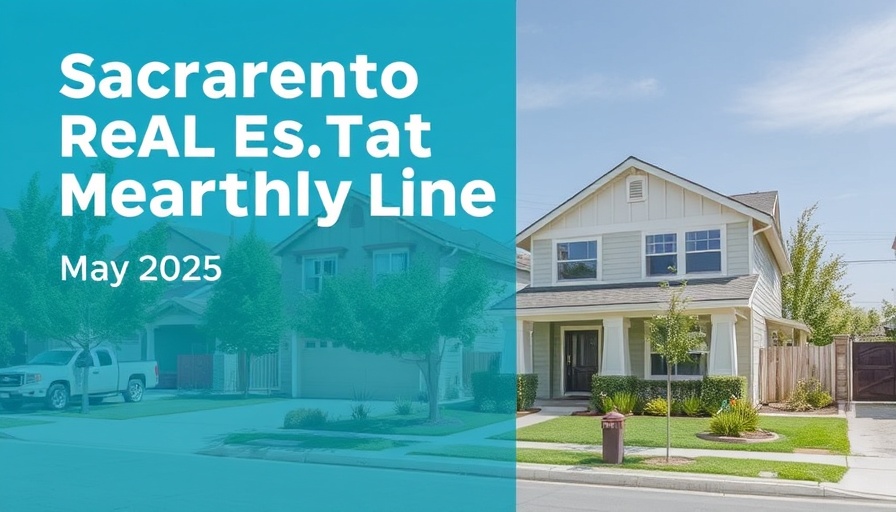 Sacramento Real Estate Monthly Update – May 2025
