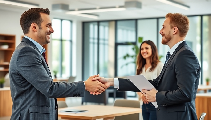 Limited-Service Real Estate Agents, handshake in office meeting