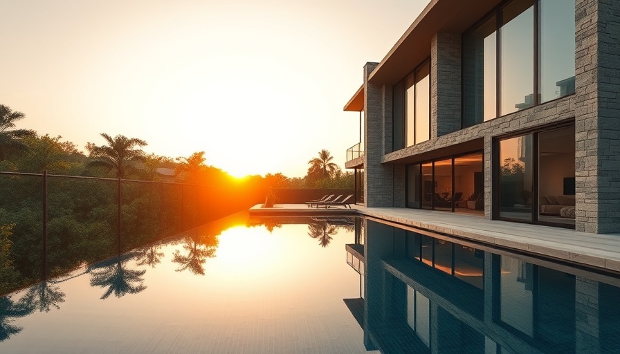 Luxurious estate in the luxury commercial real estate market 2025.