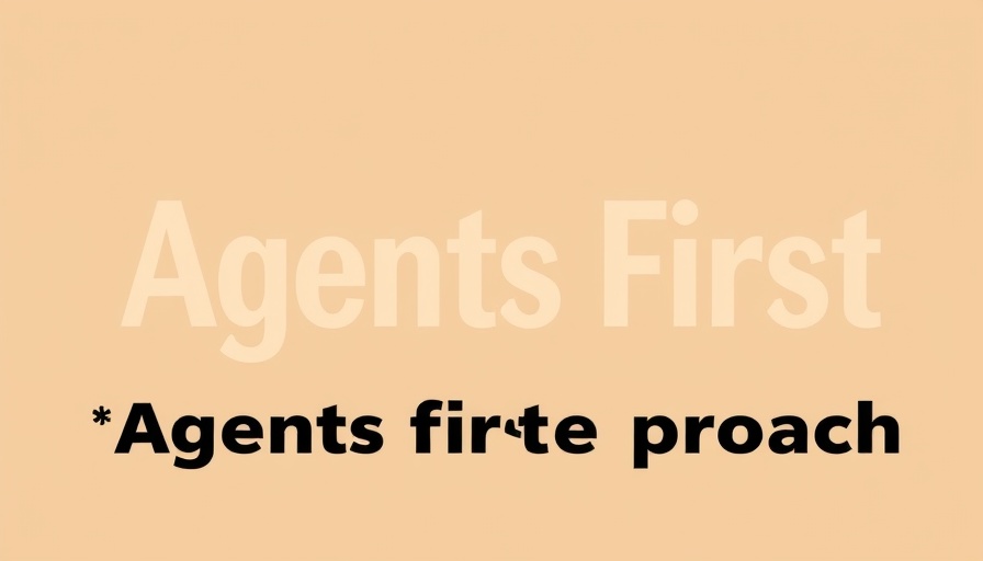 Modern design highlighting real estate agents in M&A transactions.