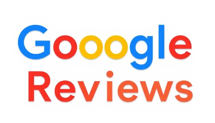 Google Reviews logo with five stars.
