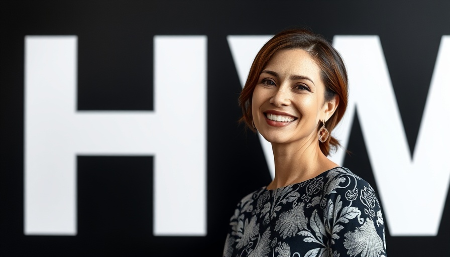 2025 Woman of Influence in Real Estate smiling in elegant attire