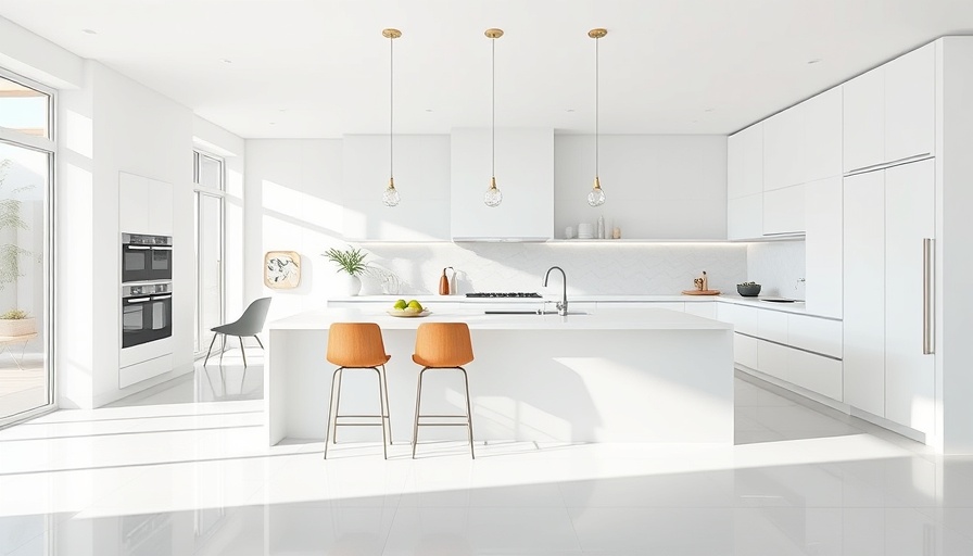 Modern kitchen design suitable for Tennessee homes.