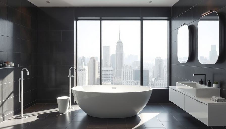 Elegant modern bathroom showcasing the value of renovation