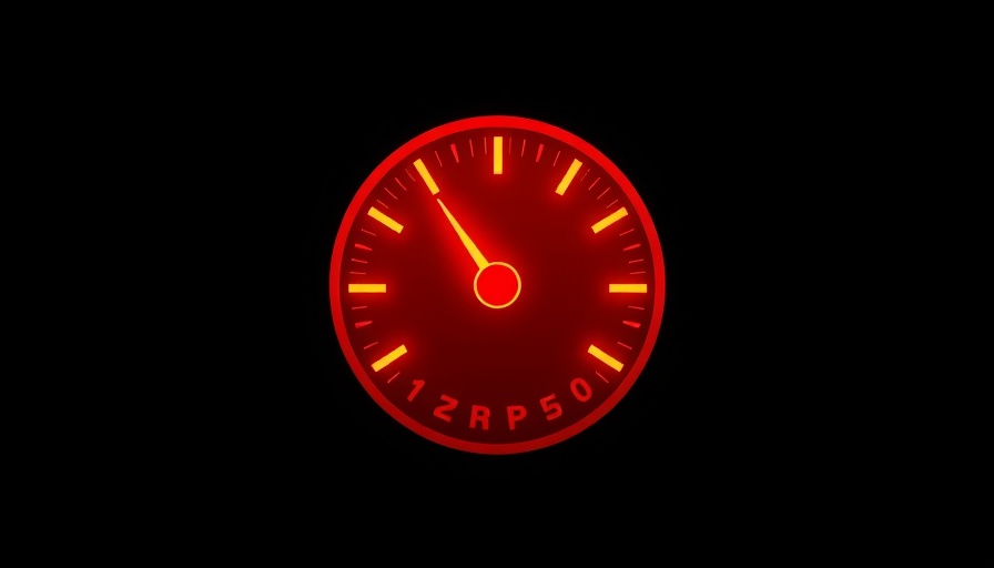 Red temperature gauge indicating dashboard warning lights.