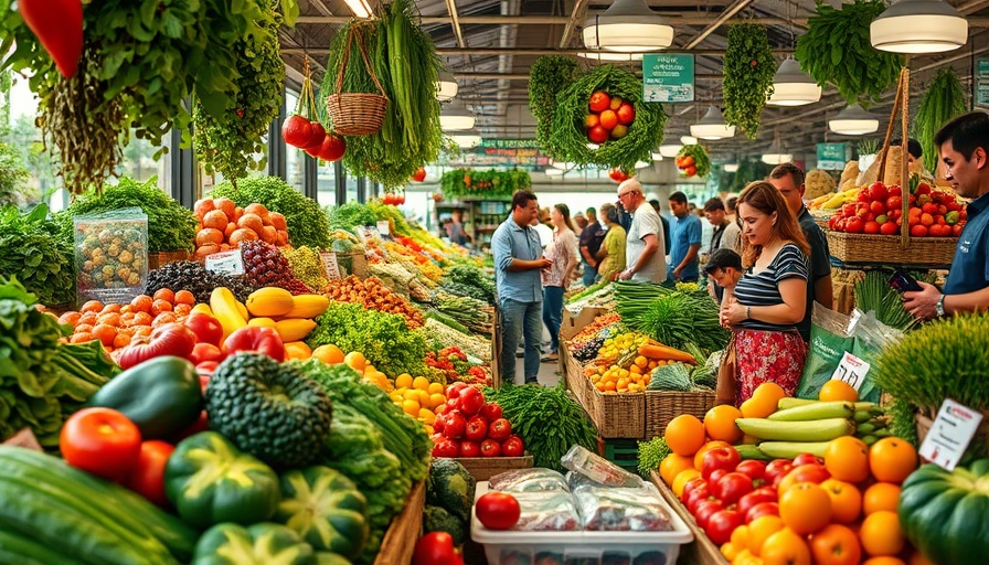 Benefits of Eating Seasonal and Locally Grown Food showcased at vibrant farmer's market.