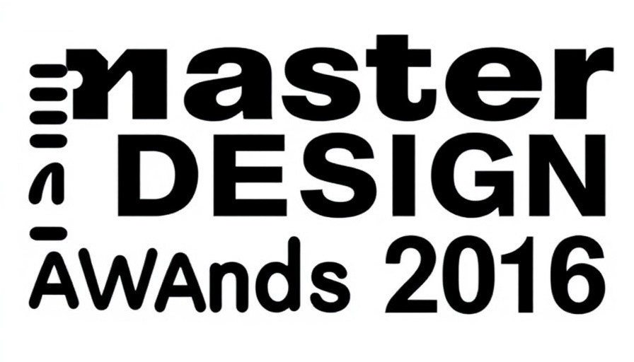 Logo for the Master Design Awards 2016