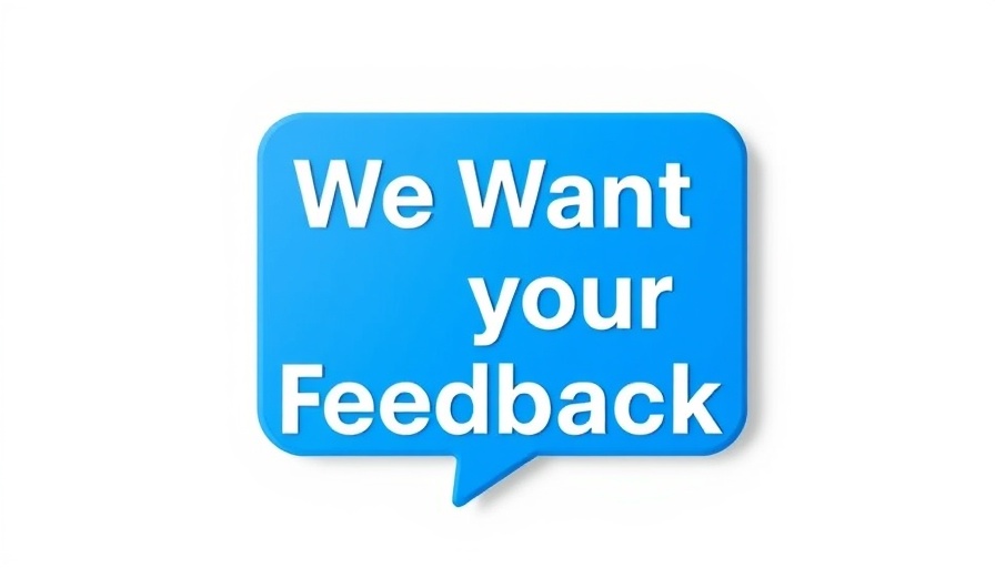 Simple blue feedback message for Real Estate Japan User Survey.