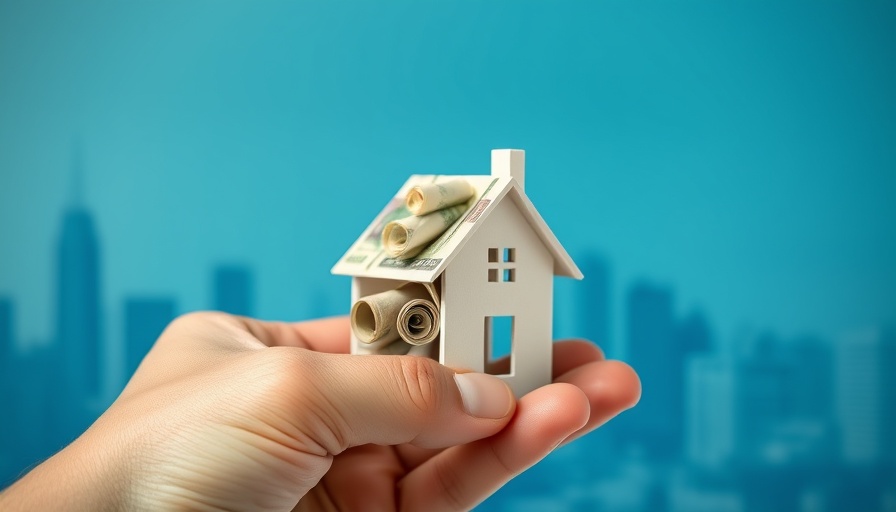 Invest in Capital Smart City Phase 3 graphic with model house and currency.
