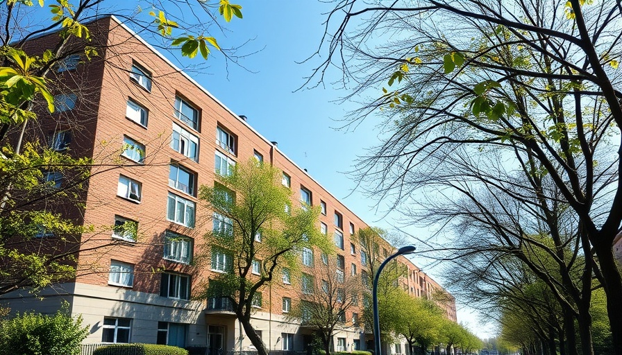 Brick apartment building in Melbourne, potential 14 unit investment property.