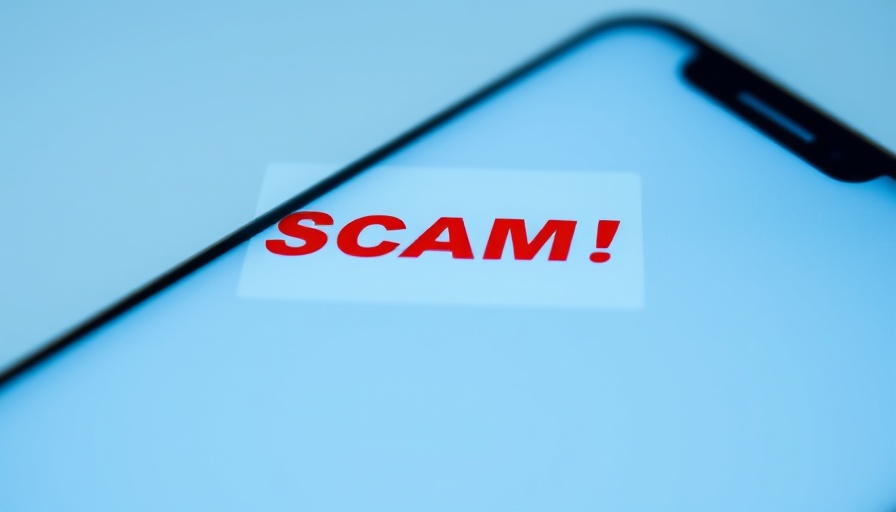 DMV scam text alerts on smartphone with red warning.
