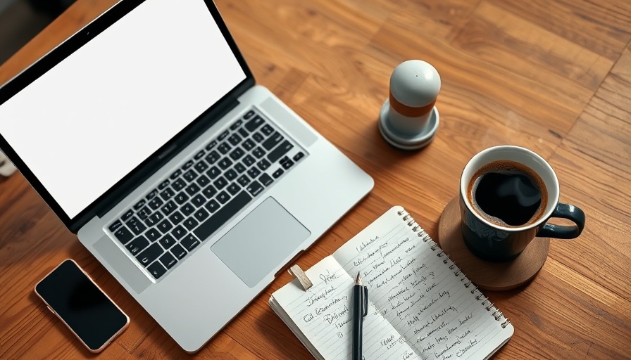 Work setup with laptop and notes on pricing your home.