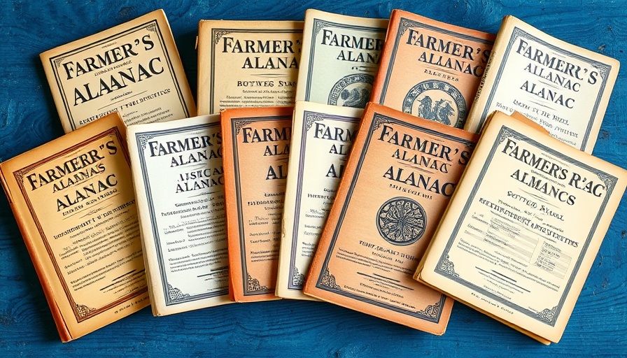 Historical Farmer's Almanac weather predictions.