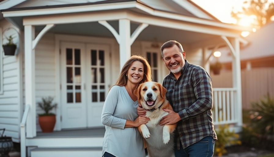 Family enjoying newly renovated Australian home exterior.