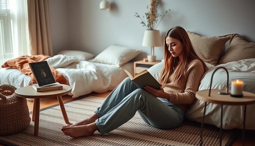 Cozy fall reading scene for a 2025 reading list.