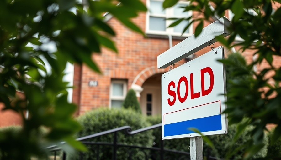 Sold sign in front of a house, illustrating First Home Savings Account impact on homebuyers.