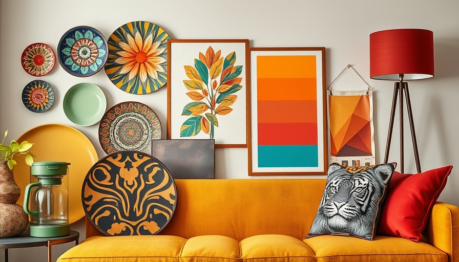 Eclectic home decor trends for fall and winter 2025, colorful style.