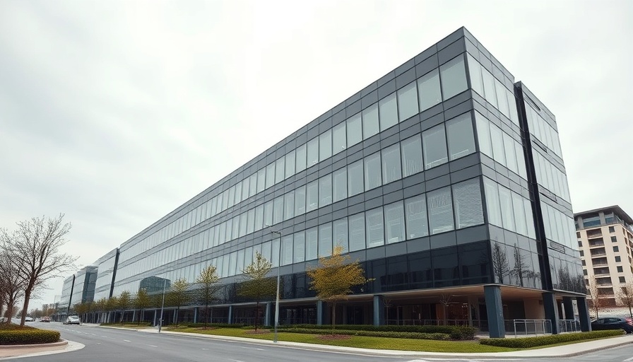 Modern Calgary office building, illustrating market vacancy.