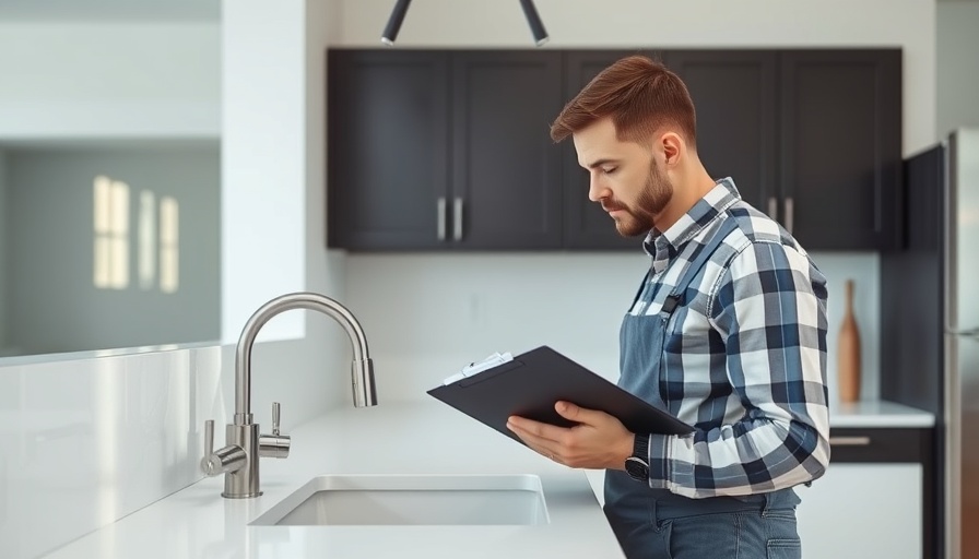 Home inspector noting sink faucet issues, home inspection failures analysis.