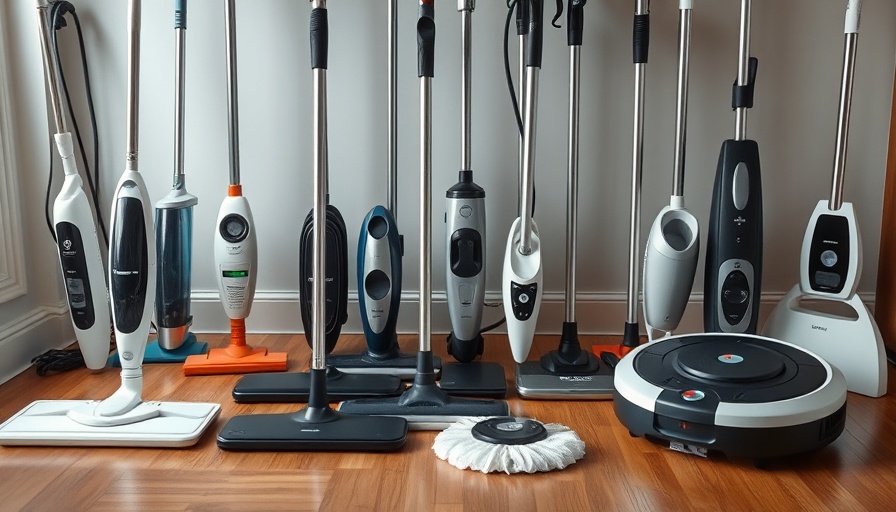 Best mops for hardwood floors shown in an indoor setting.