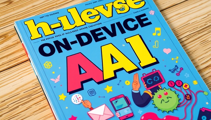 On-Device AI article on Smashing Magazine with illustration and bold text.