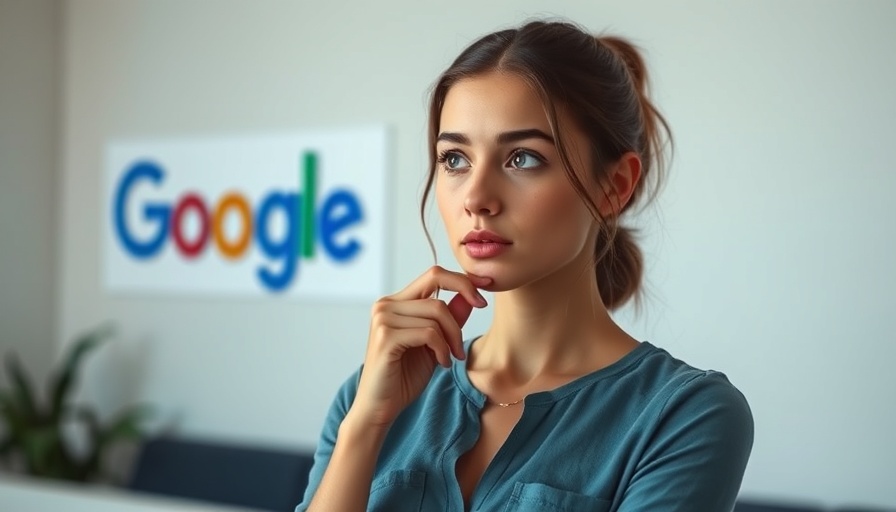 Woman contemplating SEO strategies, not buying or obsessing over links anymore.