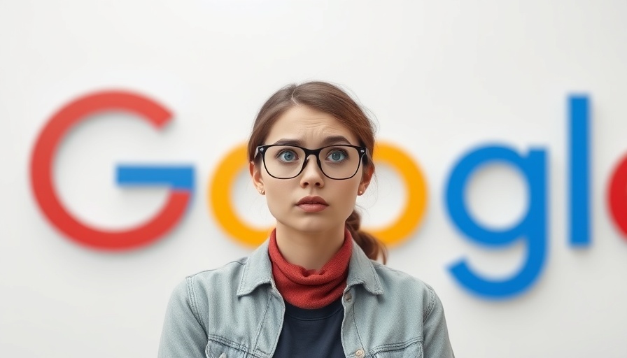Young woman pondering Google Content Indexing Process.