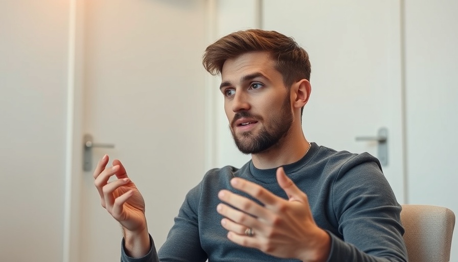 Young man explains how cryptography saves communities.