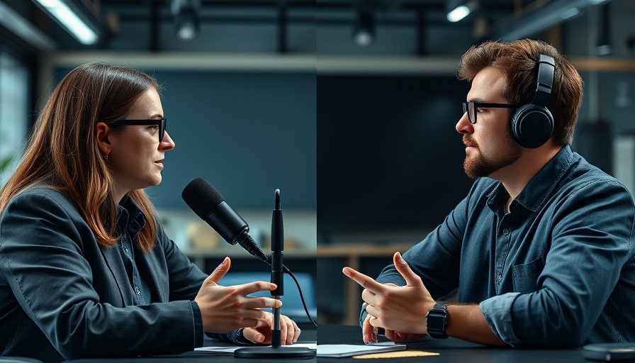 Video podcast discussing 'Can Your Job Survive AI?' with two participants.