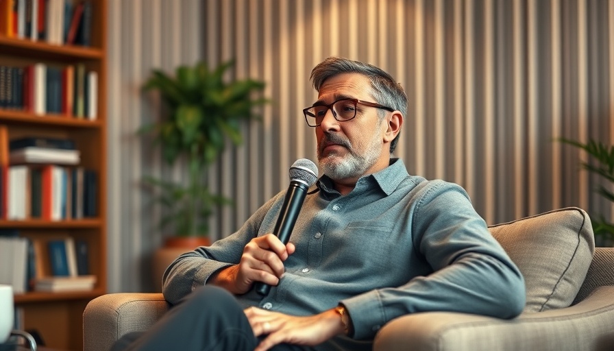 Tech executive in a U.S. Army tech meeting setting.